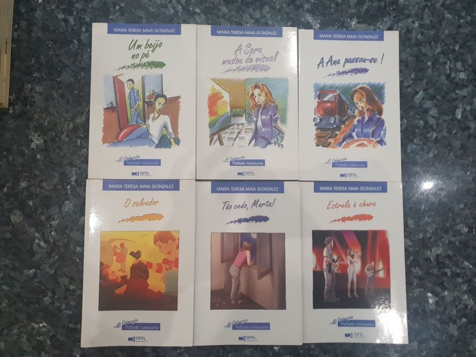 Livros colecção Profissão: Adolescente