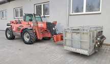 MANITOU MT 1340 S Turbo 4826h Kosz Rozkładany z obrot. Sterow. Radiowe