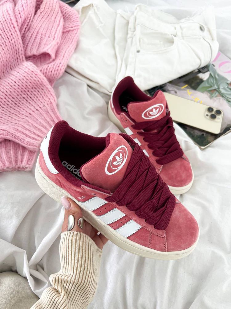 Жіночі кросівки Adidas Campus Pink | адідас кампус