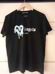 "T-shirt męski  czarny z napisem  Palm Angels rozmiar m oryginał