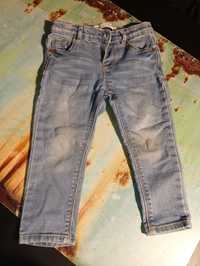 Jeansy spodnie 86cm Zara Baby unisex