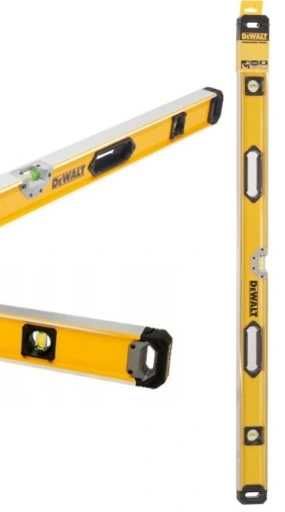 DeWALT DWHT0-43248 Рівень алюмінієвий 1200мм з трьома капсулами