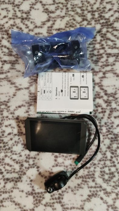 Контроллер Kunteng 24/36/48v 25a WP с дисплеем lcd 8h + usb