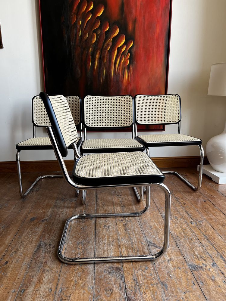 Thonet S32 Marcel Breuer Bauhaus krzesło powystawowe 1 z 4