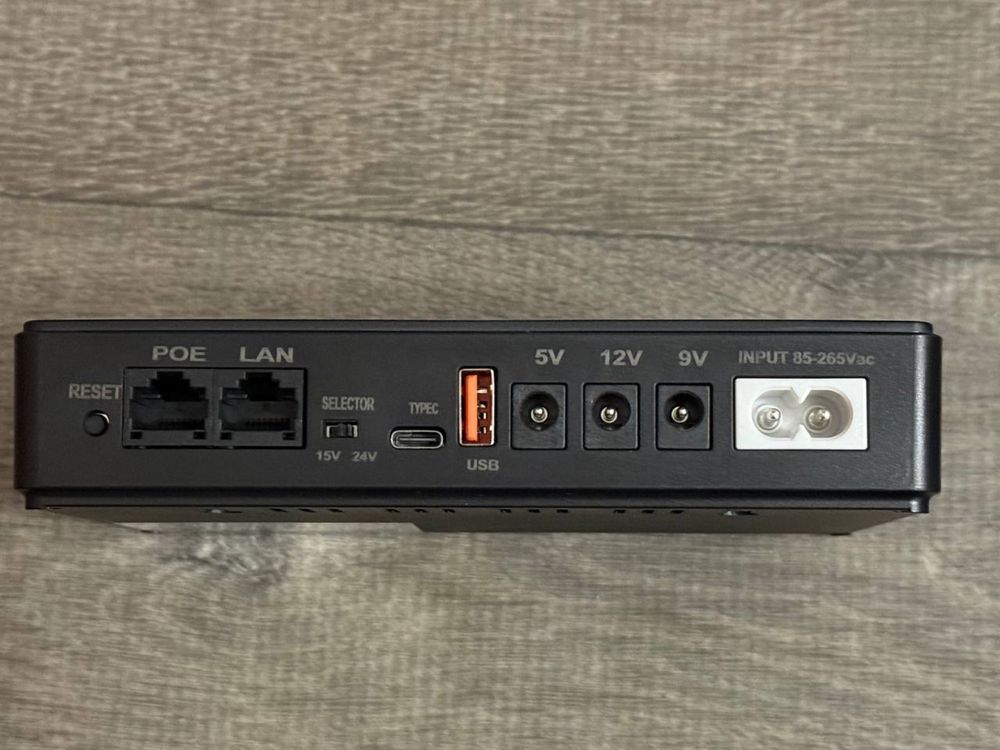 Mini UPS DC UPS ДБЖ УПС 10400Mah 1.5А 18W