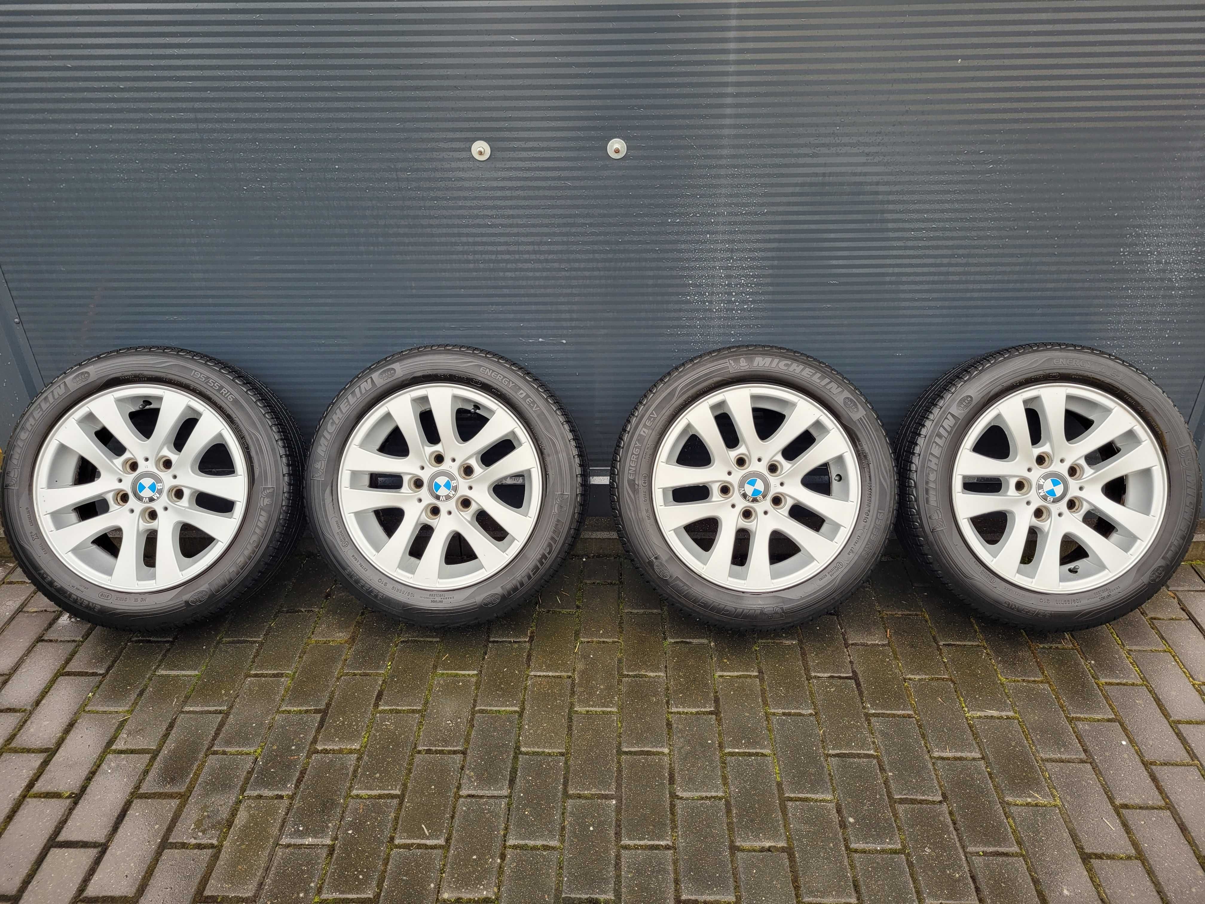 Alu-Felgi+Opony Letnie 195/55/16**BMW**5x120**Okazja**2019**Michelin**