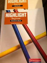 Highlight beginner Student’s Book + Workbook