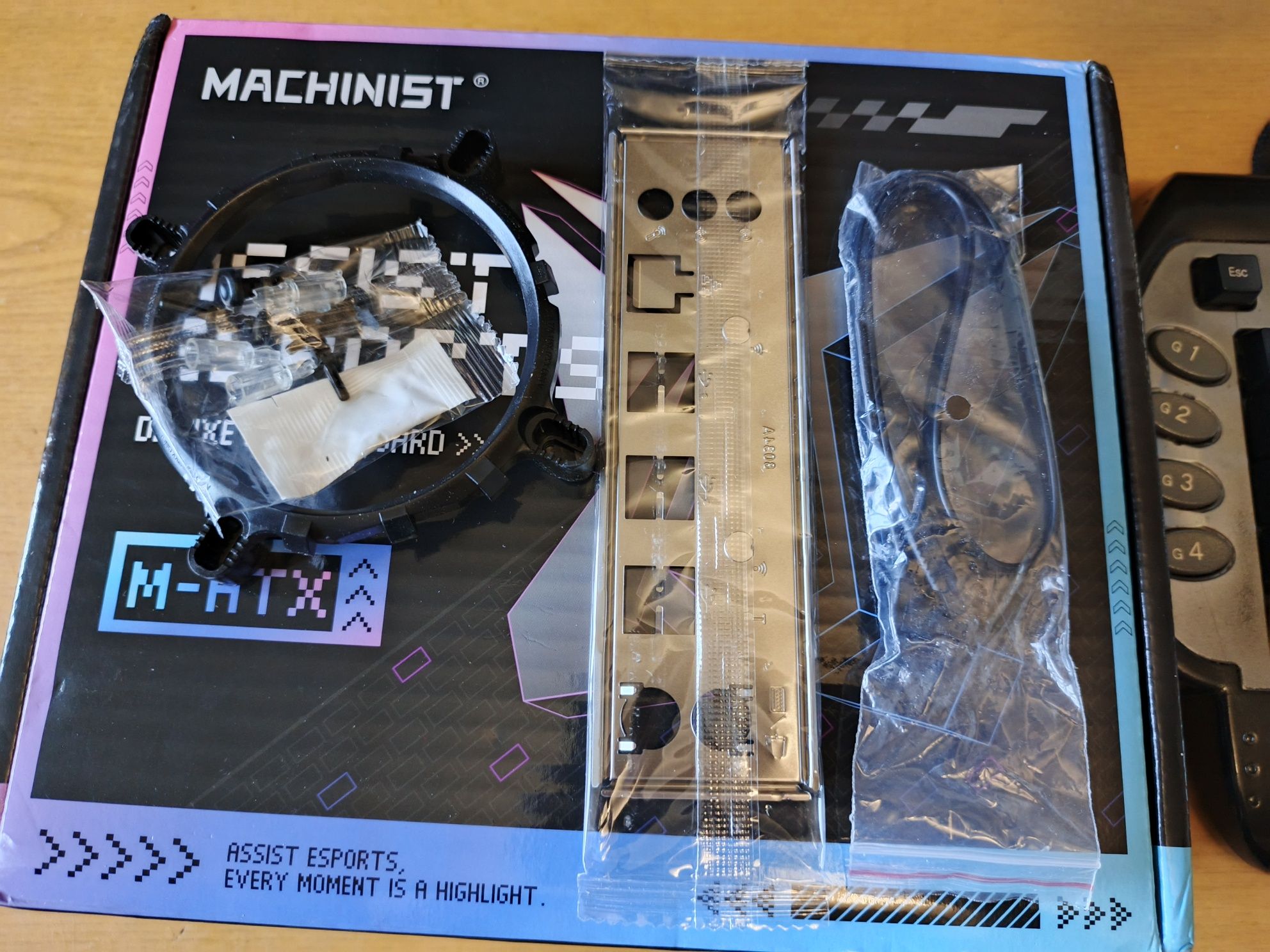 Комплект 10 ядер/20 потоков 2011v3 MACHINIST PR9-H E5 2630V4 +16gb ОЗУ