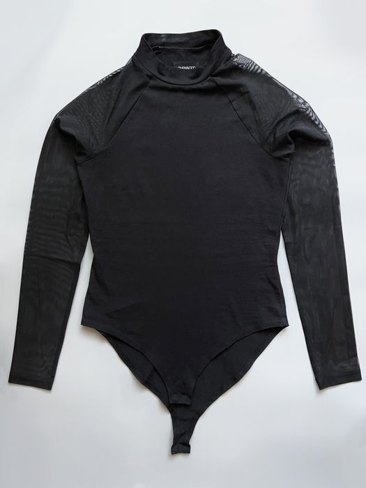 Крутий базовий боді з сіткою від even&odd