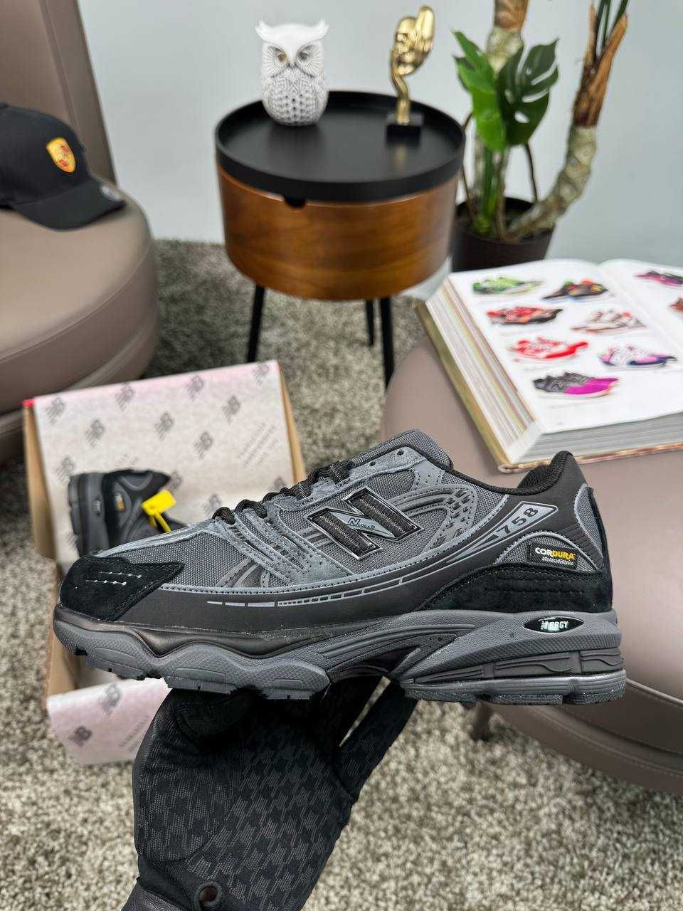 Чоловічі кросівки нью беланс New Balance 758 Black Grey [41-46]