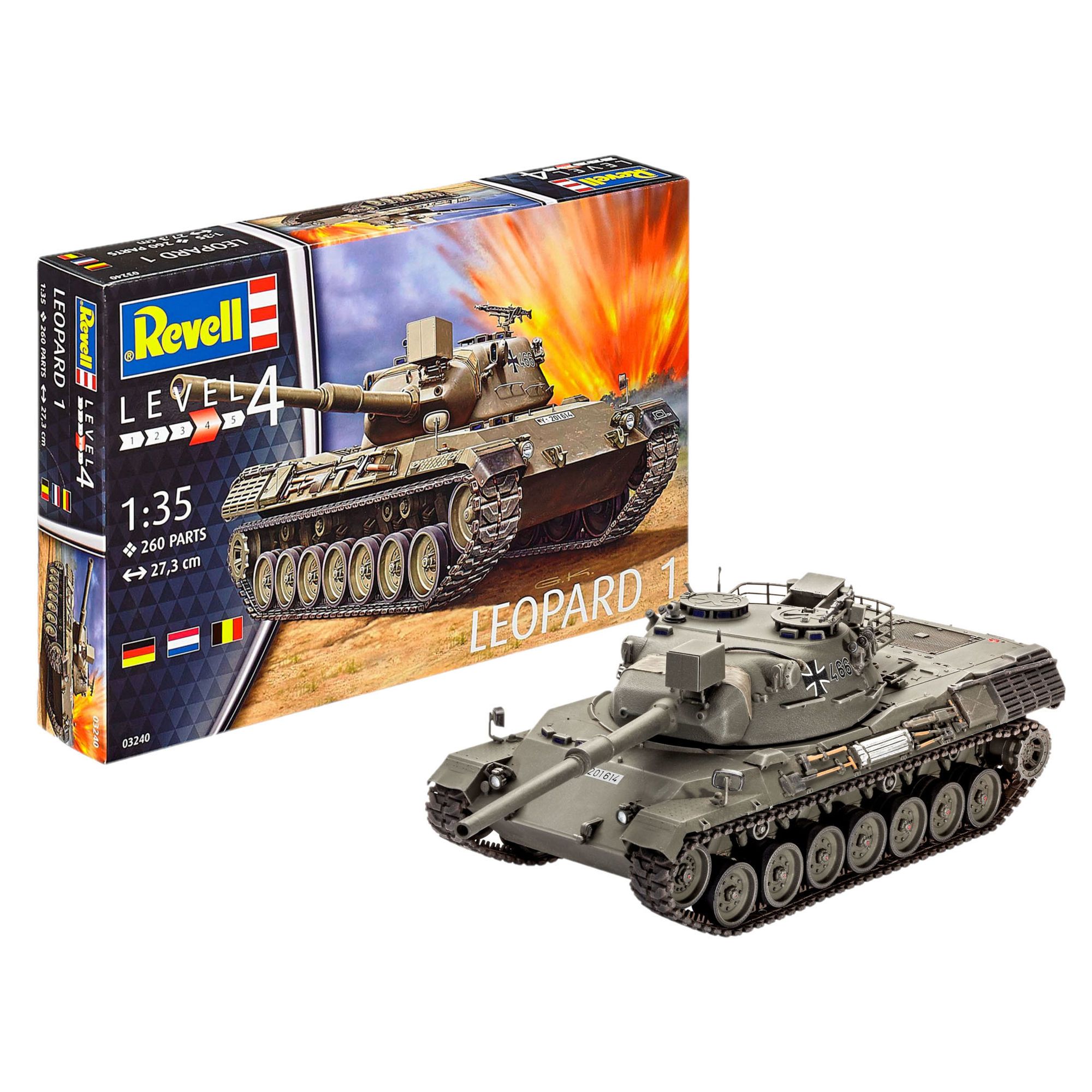 Pojazd 1/35 /03240/ Leopard 1 (2.-4.Production