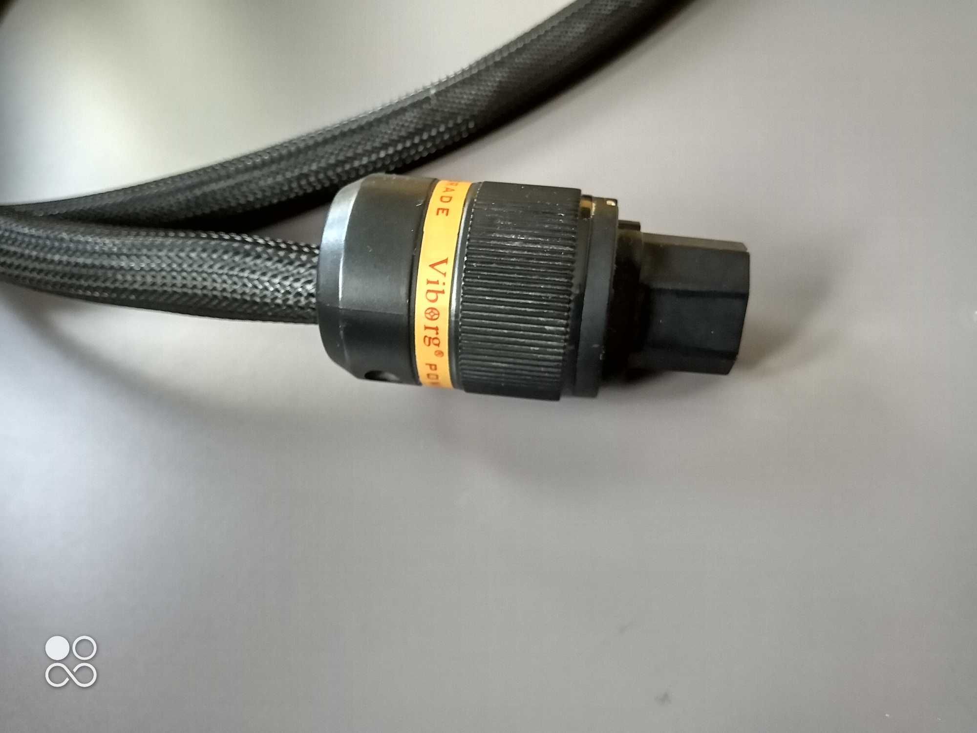 Lucarto Audio PC-2 EVO 1.8 m kabel zasilający wtyki Viborg rod