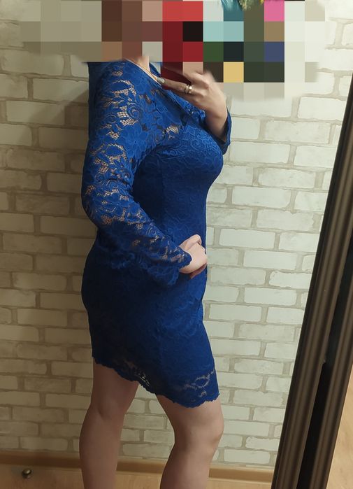 Сукня плаття з мережева M- Xl