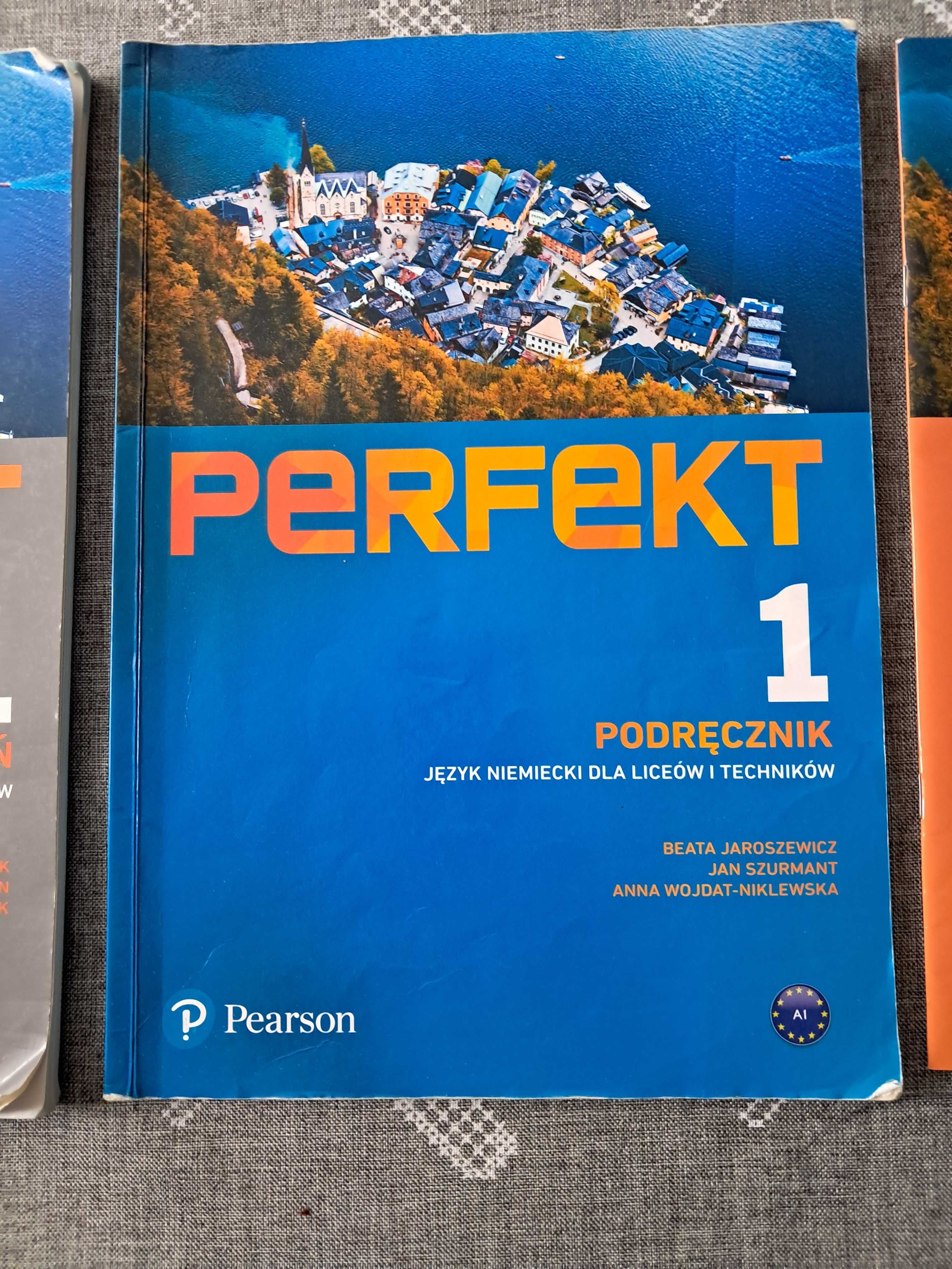 Podręcznik  j. niemiecki -PERFEKT 1  Zestaw podręcznik, ćwicz, starter