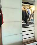 Conjunto 2 Roupeiros IKEA PAX Shoppingbag– Um com Espelho – Semi-Novos