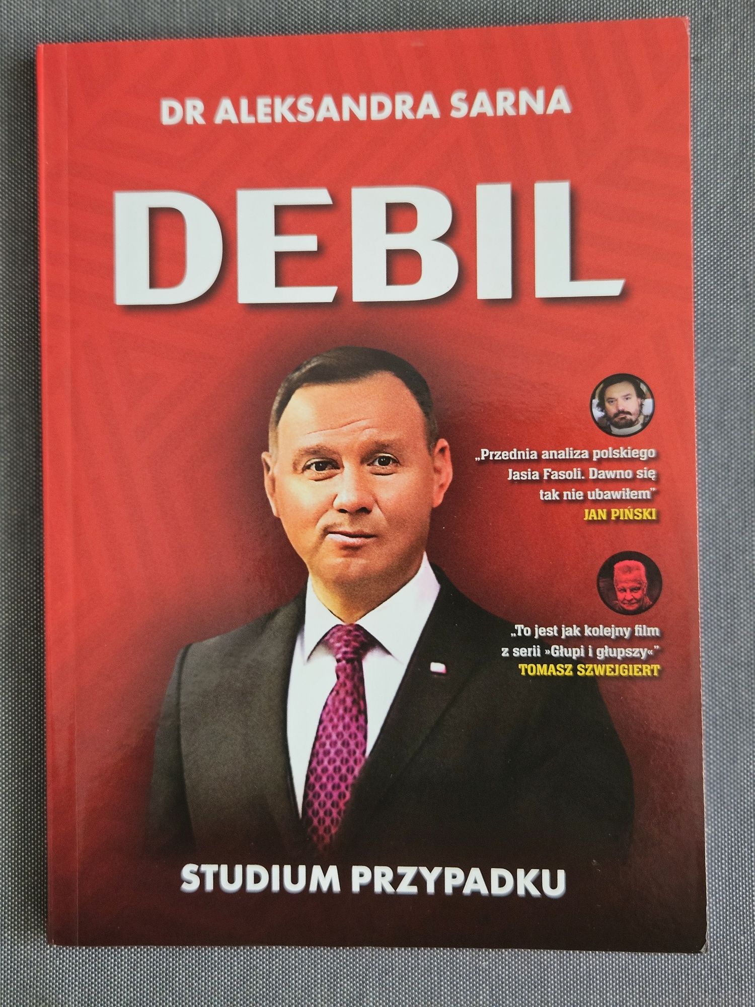 Debil-Alfons Studium Przypadku dr.Aleksandra Sarna zestaw 2 książek