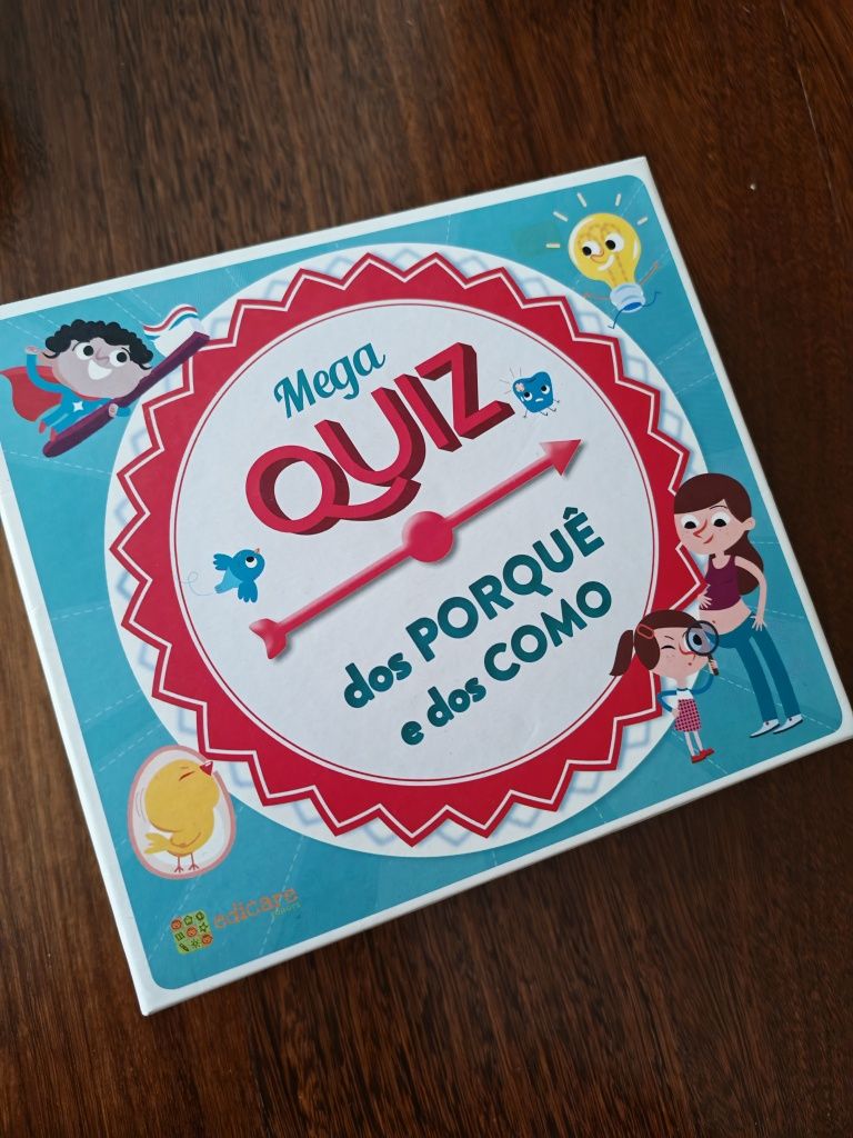 Vendo Jogo Quiz dos Porquê e dos Como  + 5 anos