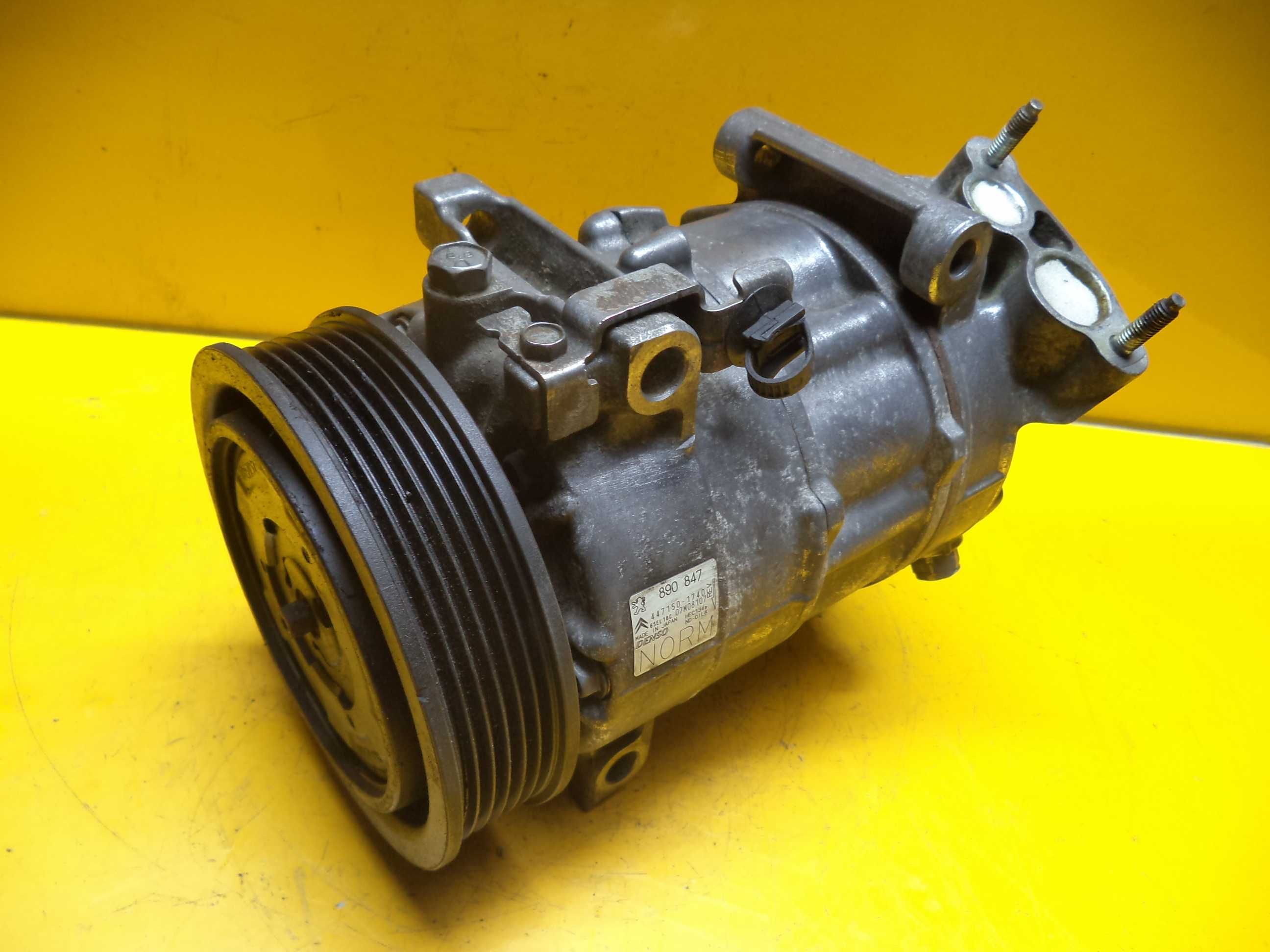 Компрессор кондиционера Peugeot 308 Peugeot 208 Citroen C3 Citroen C4