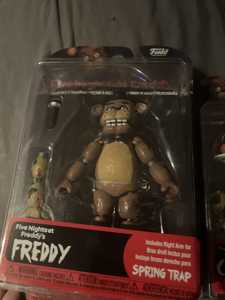 Figurki fnaf funko pop freddy bonnie chica fozy