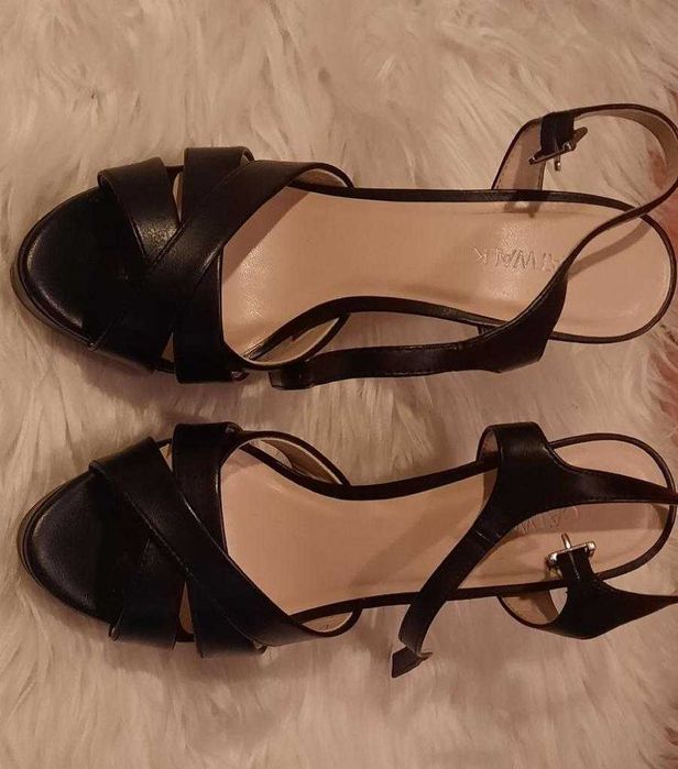 Catwalk buty na obcasie szpilki sandałki platforma 38