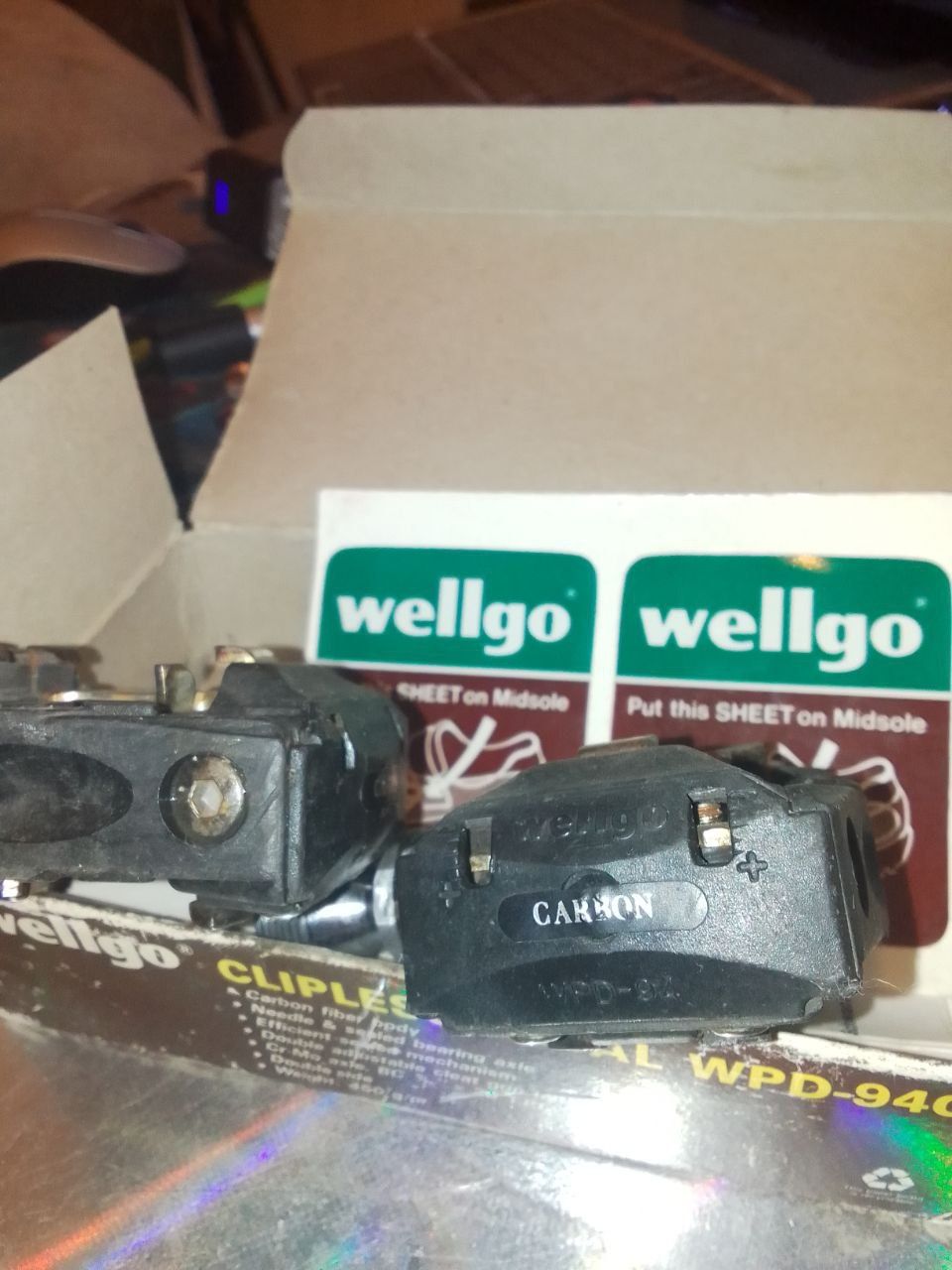 Педали контактные wellgo WPD-94 C