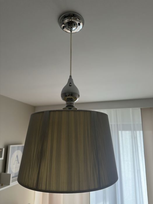 Lampa wisząca Żyrandol abażur