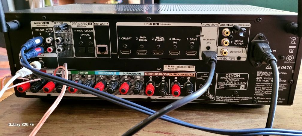 Sprzedam lub zamiana amplituner denon avr x1100W