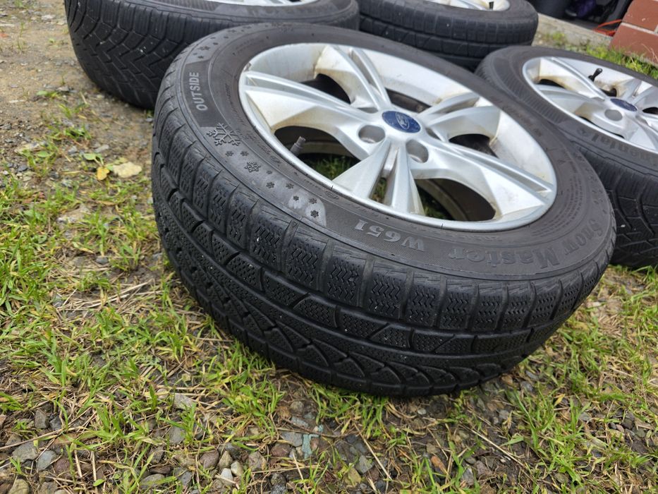 Alu Felgi 16" Komplet 4szt 5x108 Ford Mondeo Focus Opony Zima Zimowe