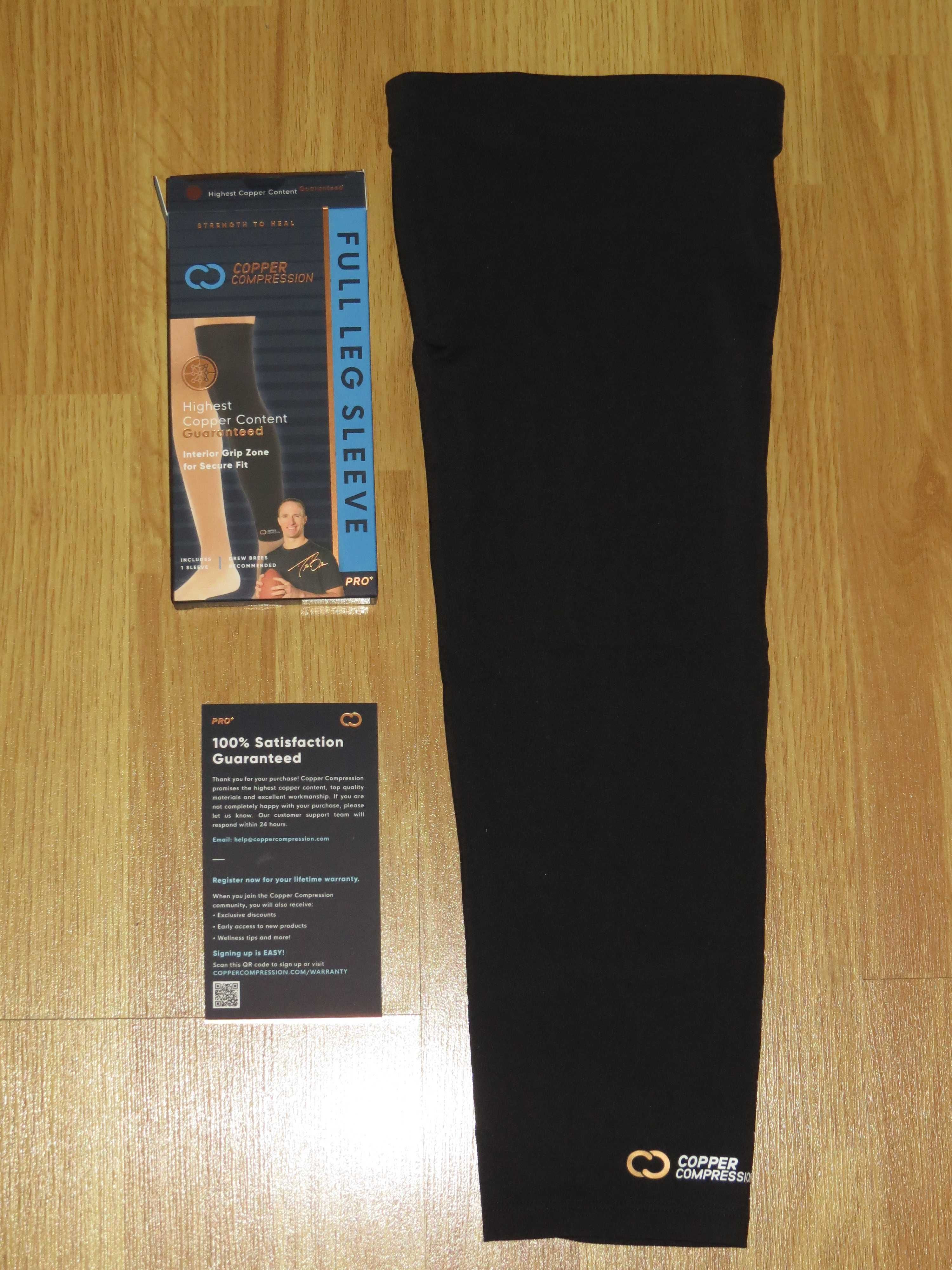 Гетри/гольфи спортивні компресійні Copper Compression Full leg sleeve