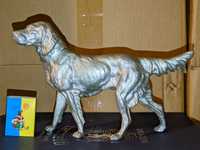 Фигура охотничей собаки ирландского Сеттера из металла