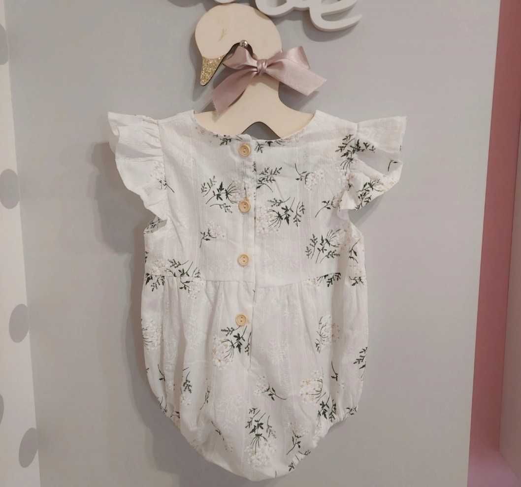 Rappera/ body w stylu boho bawełniane + opaska rozmiar 80 cm