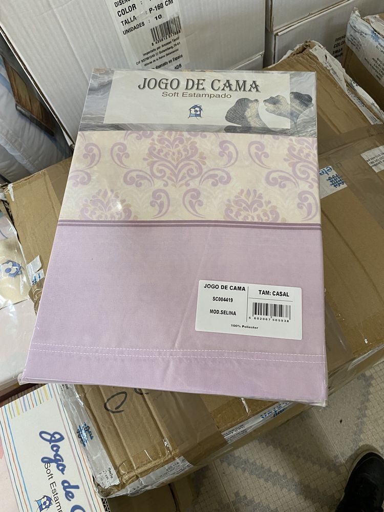 Jogos de cama várias estampas