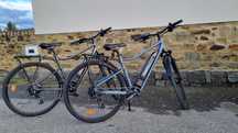 2 E-Bikes Cross Bike 28 Zoll Riverside 520E