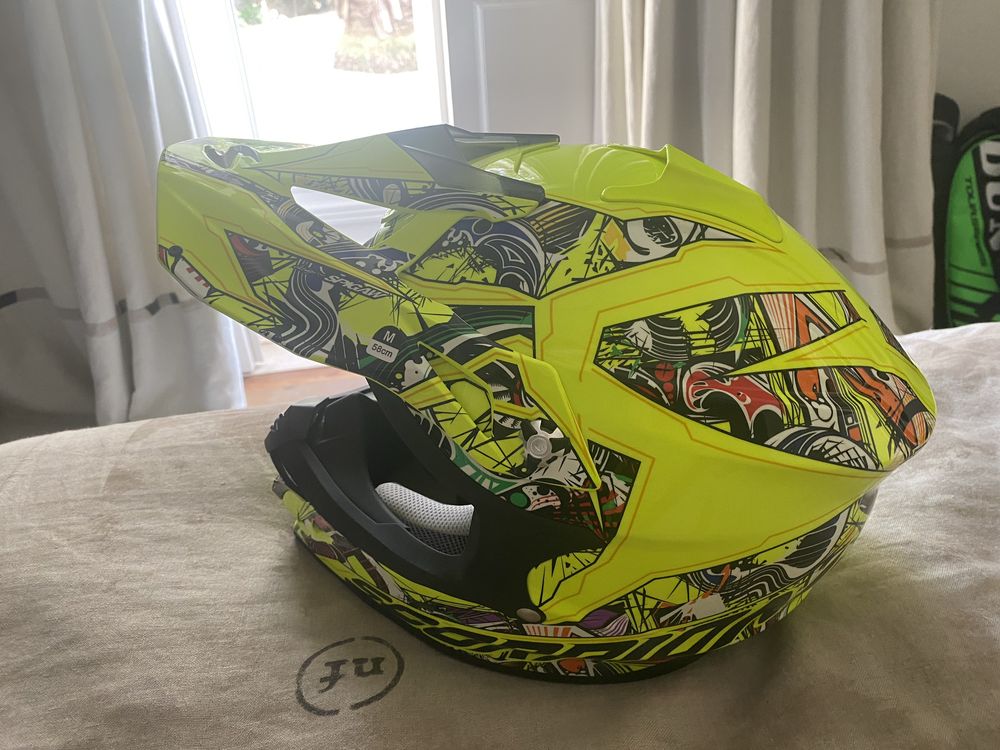 CAPACETE NOVO- Scorpion Exo Vx-15 Evo Air