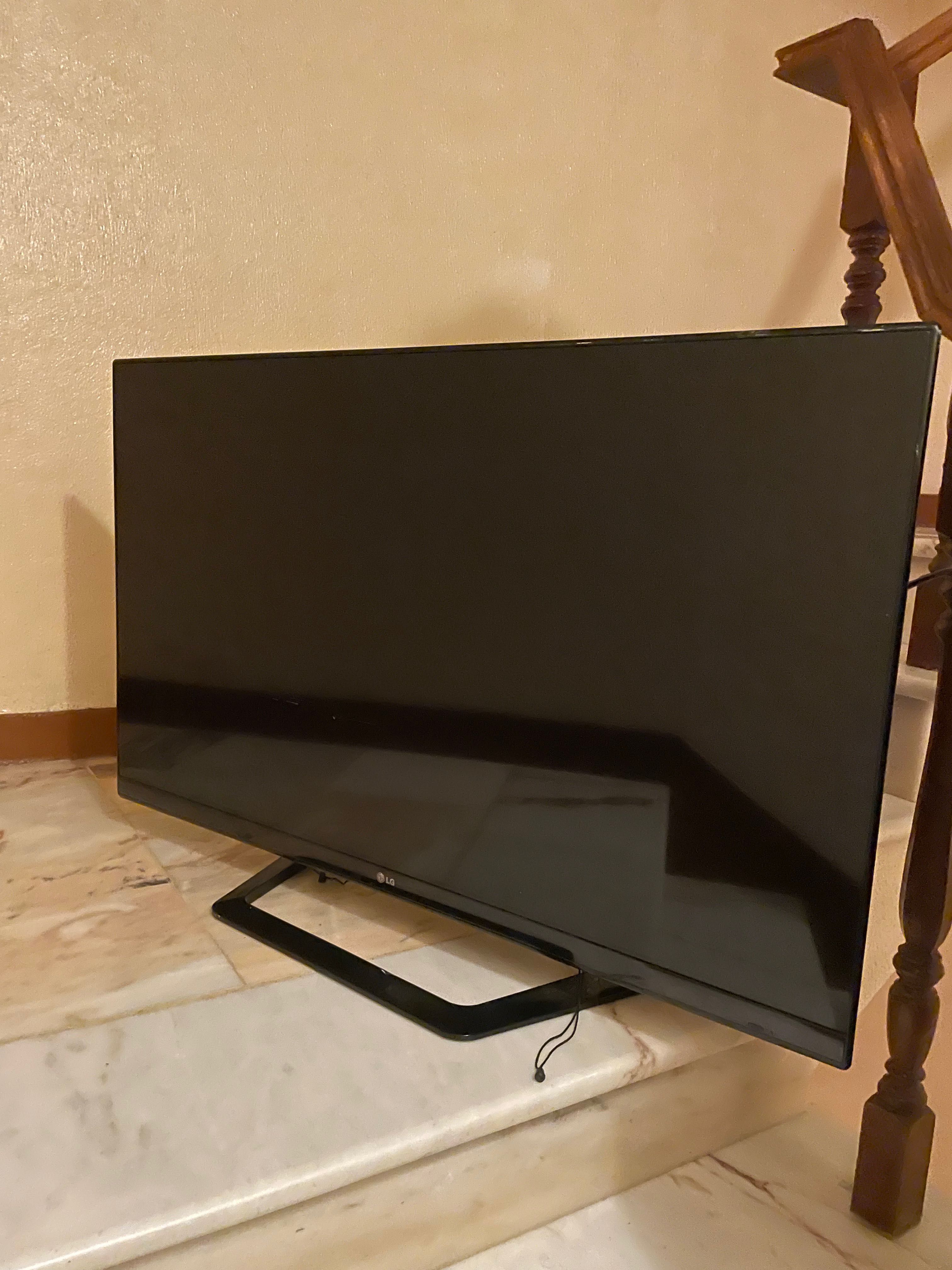 Televisão LG a funcionar