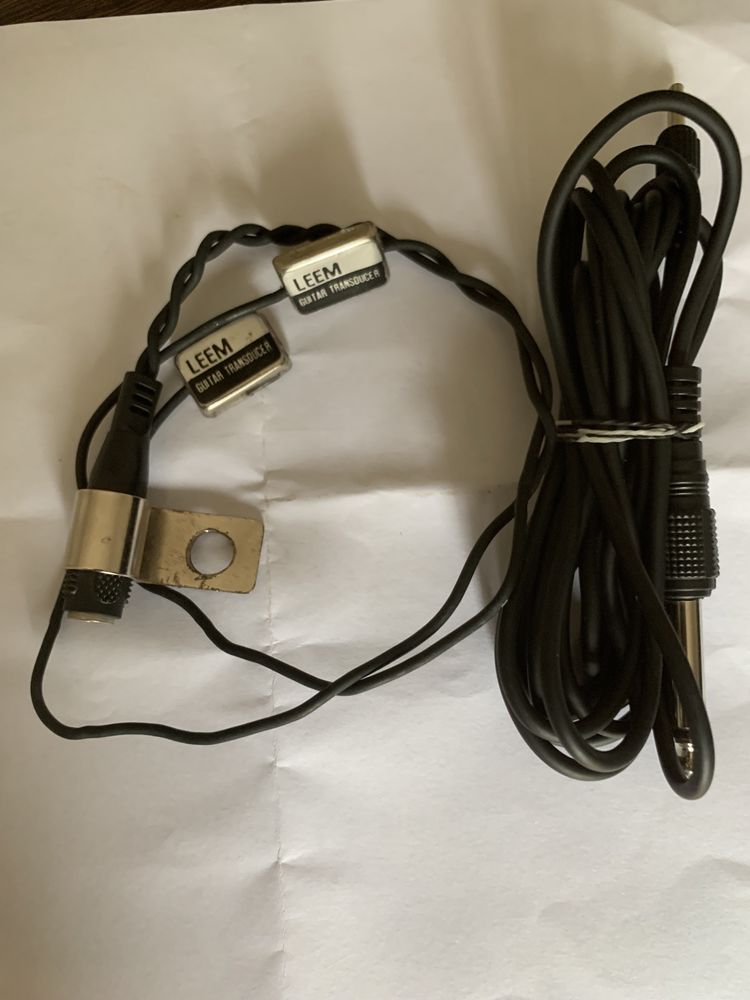 leem guitar transducer usado