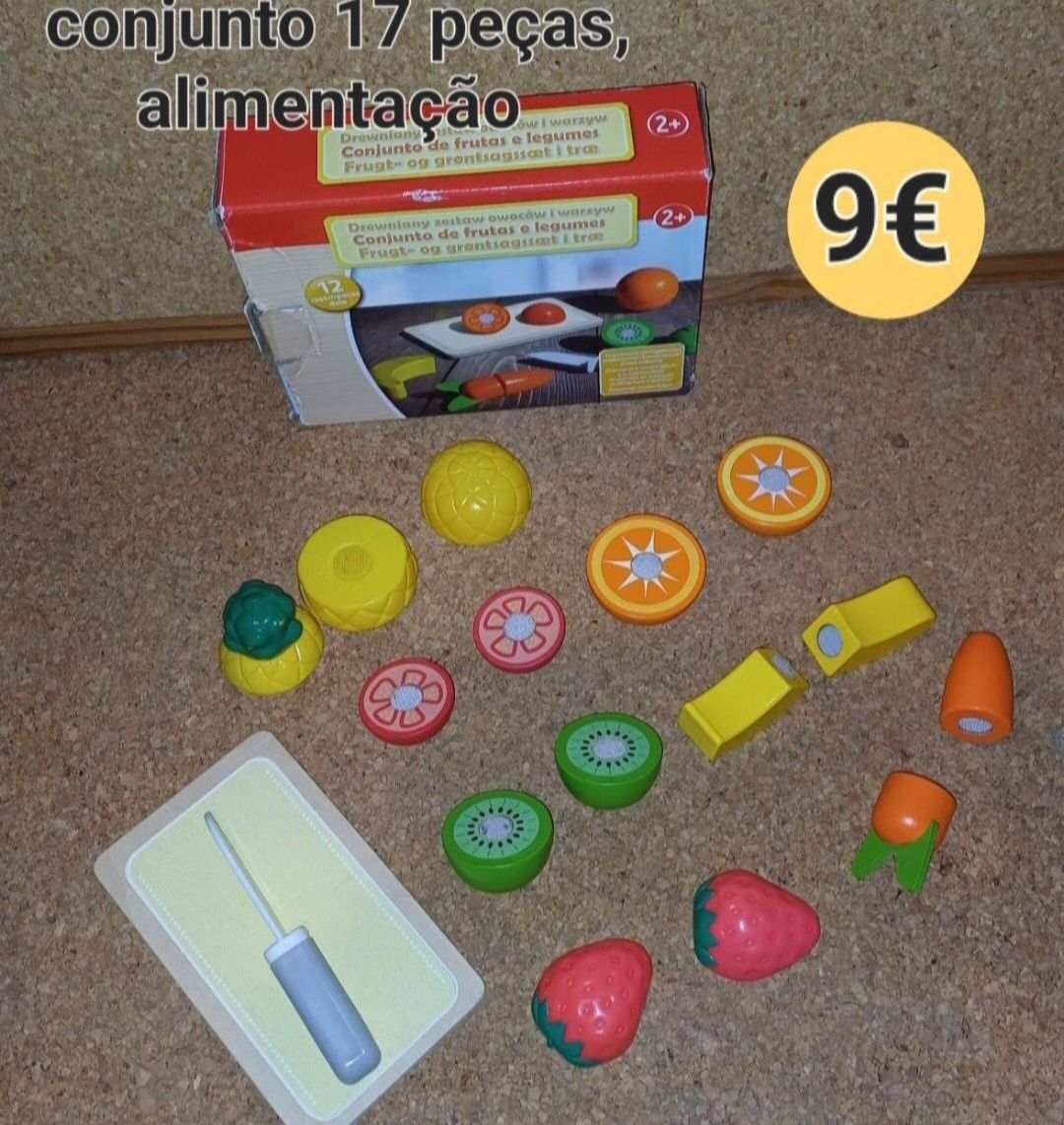 Brinquedos  variados para bebé e criança. Ver fotos