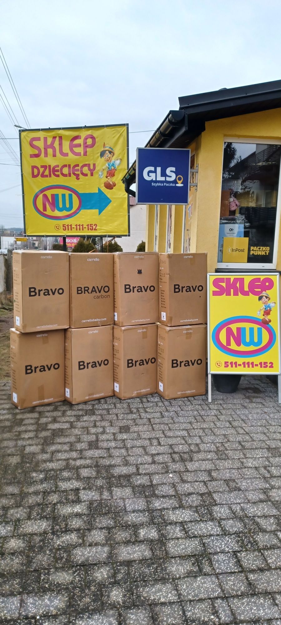 Carrello Bravo Plus nowy wózek SKLEP NW