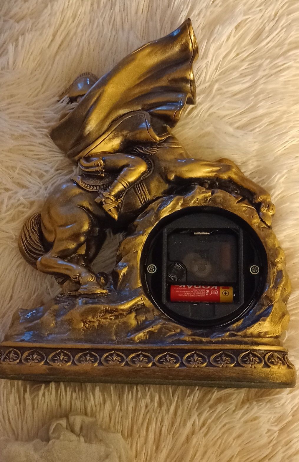 Zegar firmy Adler, kominkowy, ozdobny Napoleon.