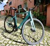 Bicicleta elétrica Tenways com extras
