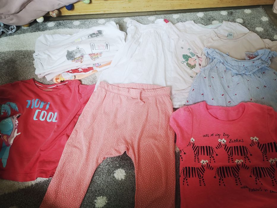 Paczka ubranek 92cm dla dziewczynki Zara Reserved H&M Palomino smyk