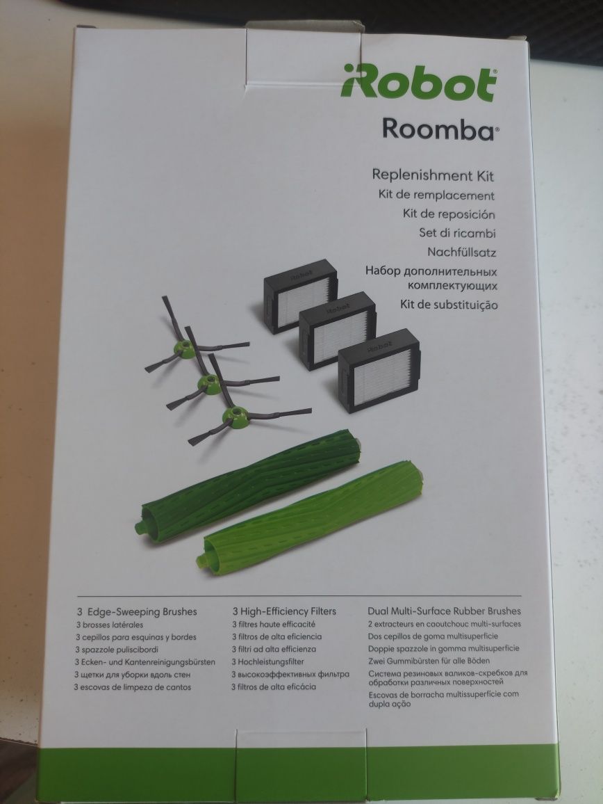 NOVO e EMBALADO - Kit substituição/manutenção IRobot Roomba