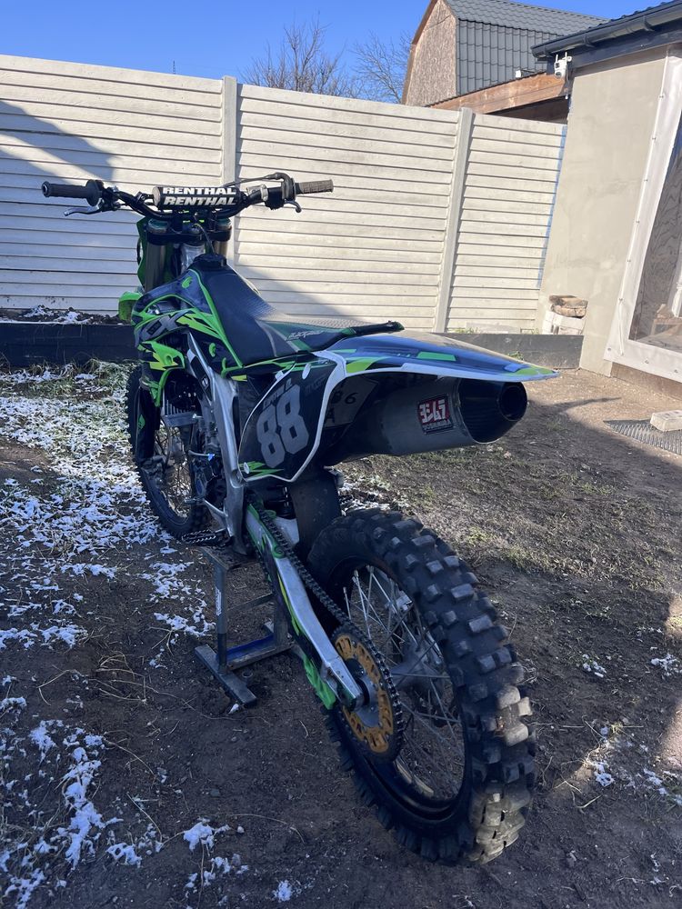 Kawasaki kx450f 2013 на докуменках