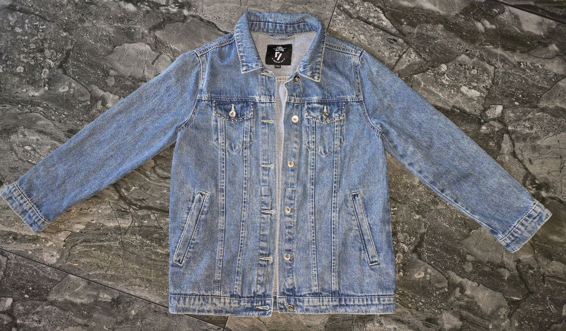 Reporter Young kurtka JEANS dłuższa 134-146