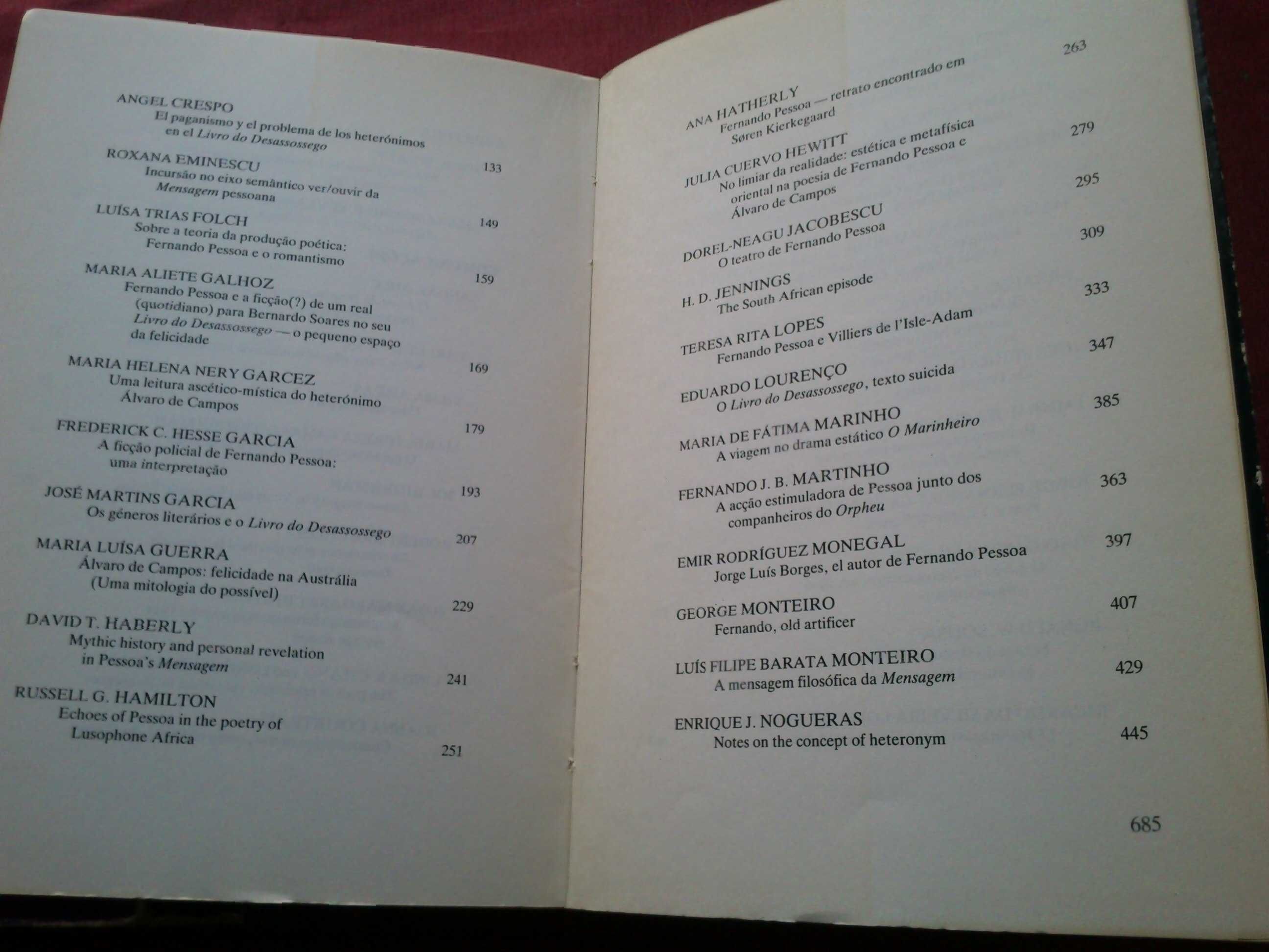 Actas Congressos Internacionais Estudos Pessoanos 1978/85
