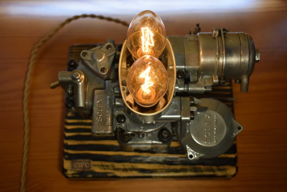 Світильник Industrial, loft. BMW карбюратор Solex didta 32/32