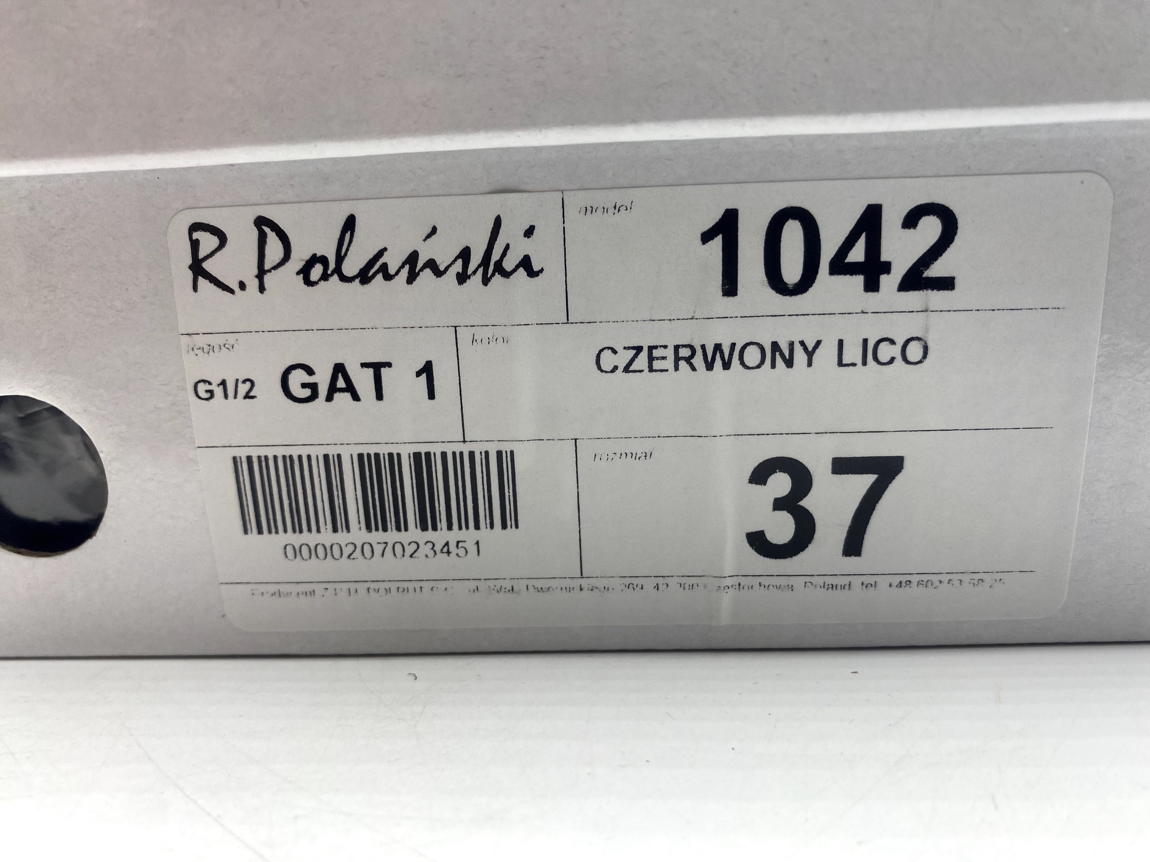 Szpilki skórzane R.Polański 1042 rozmiar 37