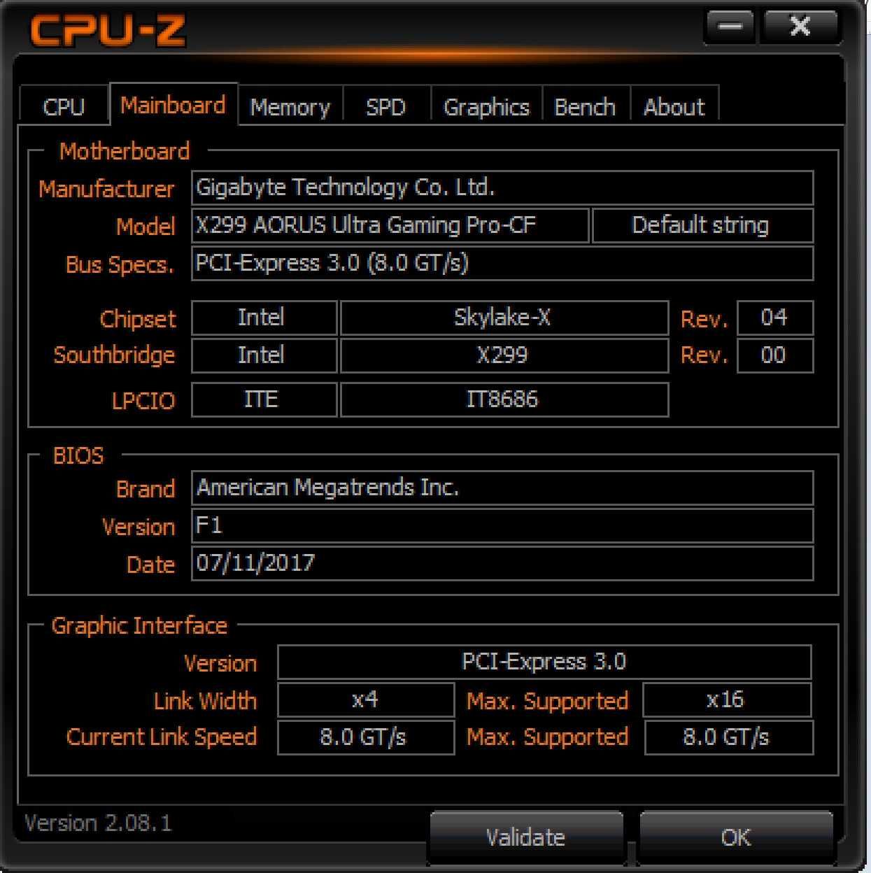 Komputer Intel i7 7800X X299 AORUS Ultra Gaming Pro AIO Cooler Master