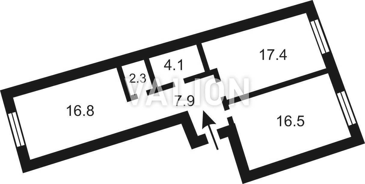 2-квартира з новим ремонтом. ЖК Paradaise Avenue. Крюківщина. Без %