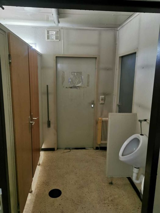 Kontener sanitarny , prysznic, wc, umywalki